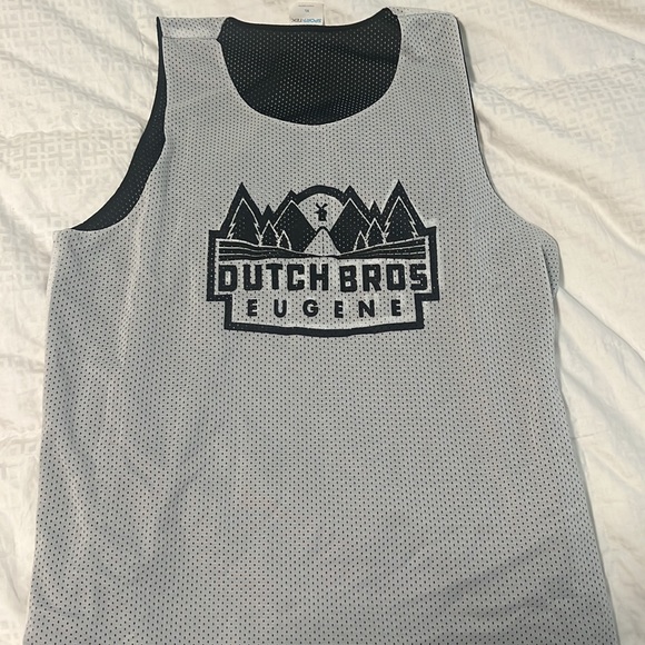 RARE Dutch Bros Eugene Exclusive Reversible Basketball Jersey - Picture 3 of 3